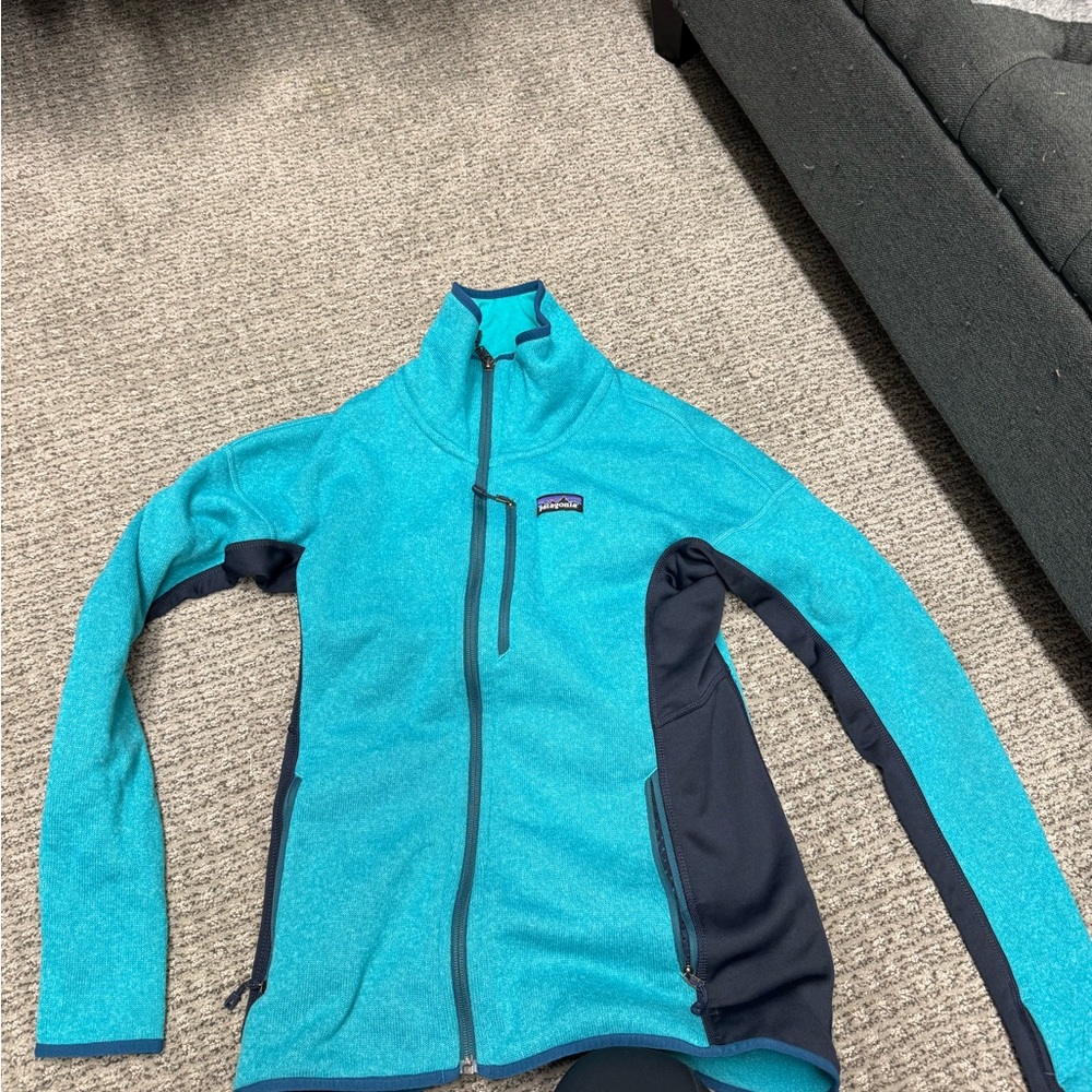 Patagonia Teal Full-Zip Jacket